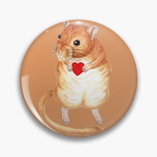 Item preview, Gerbil with Heart designed and sold by WolfySilver.