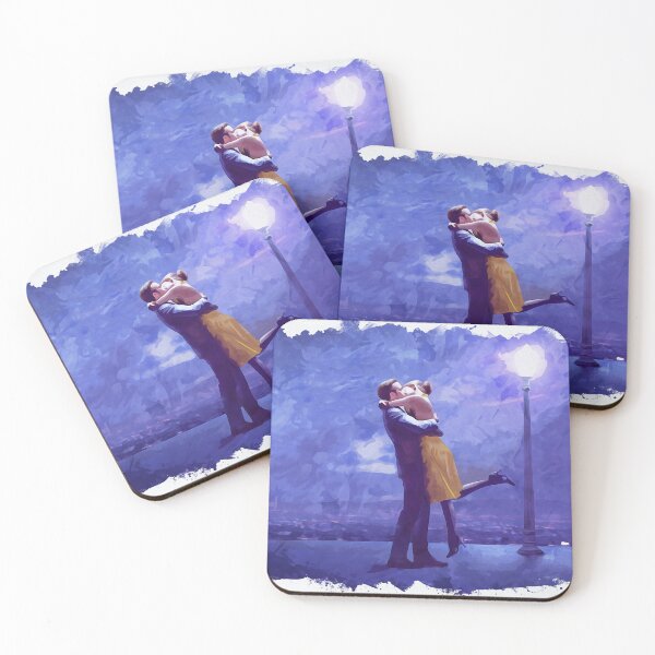 Item preview, La La Land Watercolor Fan Art, Dreams, Valentine's Day designed and sold by PerfectMatches.