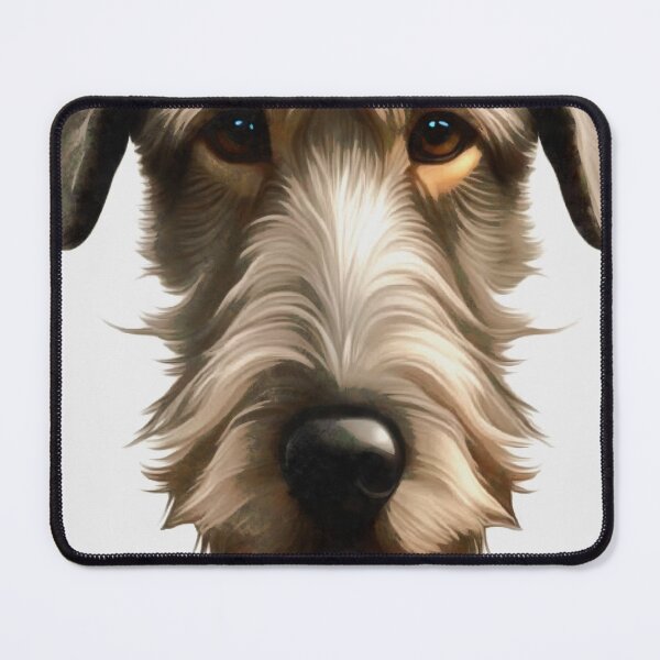 Item preview, Irish Wolfhound Pet Portrait Painting Isolated on White designed and sold by taiche.