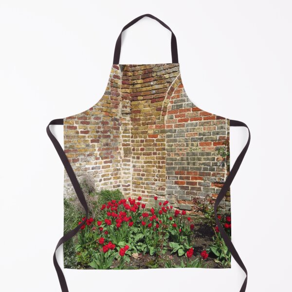 Item preview, Red Tulips & The Old Brick Wall designed and sold by wiggyofipswich.