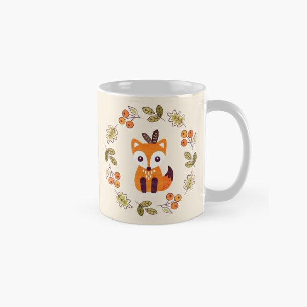 Item preview, Little Red Fox with Autumn Berries designed and sold by Daisy Beatrice.
