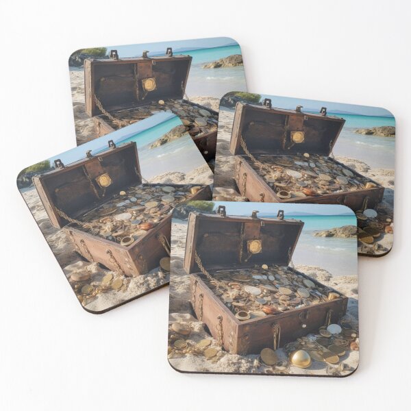 Item preview, Treasure Chest - a pirate's booty found designed and sold by shakespeare1212.