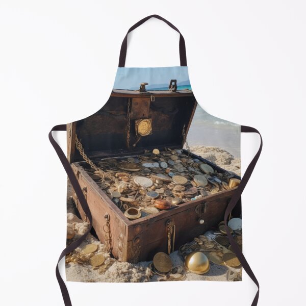 Item preview, Treasure Chest - a pirate's booty found designed and sold by shakespeare1212.