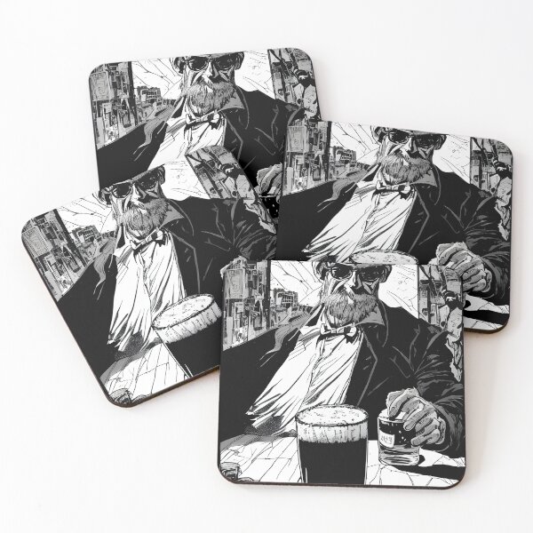 Item preview, Old man with a Pint of Beer designed and sold by ansaharju.