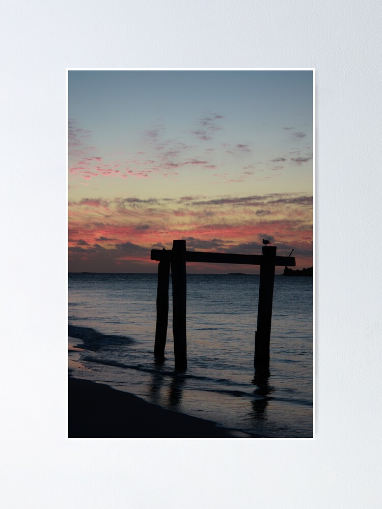 Alternate view of Hamelin Bay Sunset Poster