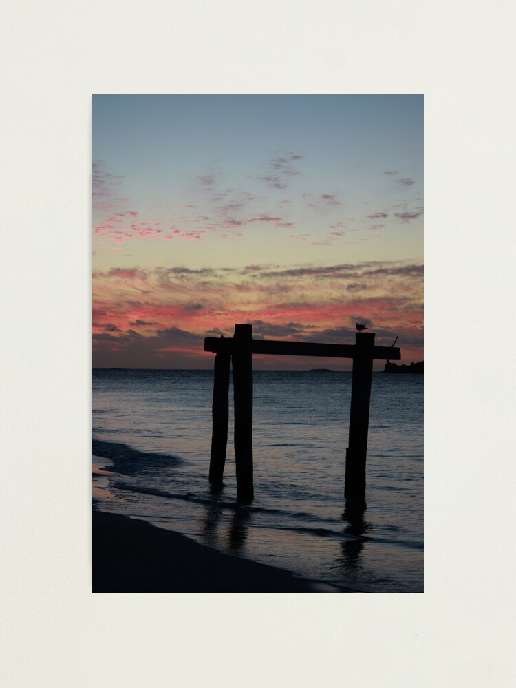 Alternate view of Hamelin Bay Sunset Photographic Print