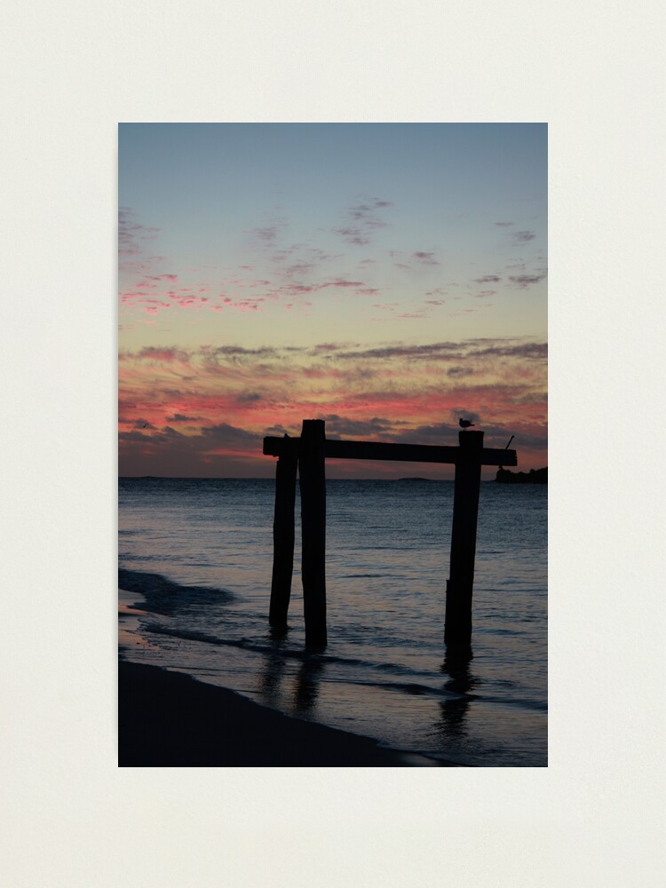 Alternate view of Hamelin Bay Sunset Photographic Print