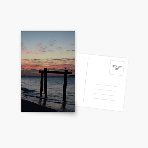 Hamelin Bay Sunset Postcard