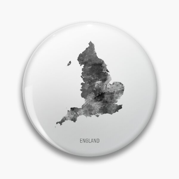 Item preview, England Watercolor Map designed and sold by ArtPrints.