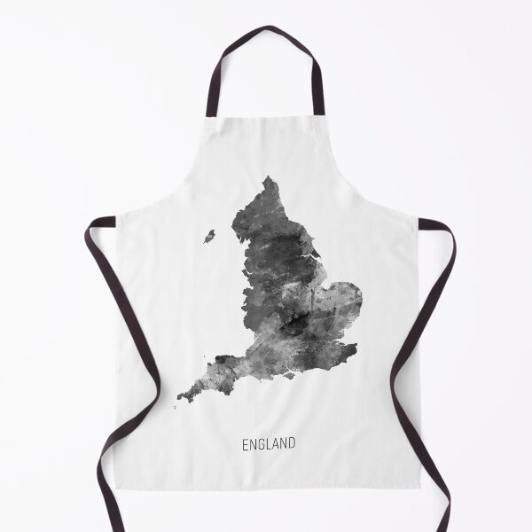 Item preview, England Watercolor Map designed and sold by ArtPrints.