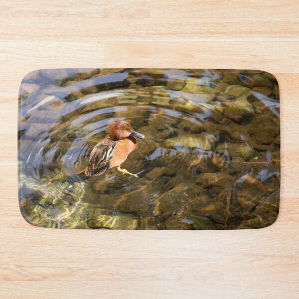 Item preview, Cinnamon Teal Duck and Transparent Reflections designed and sold by Georgia Mizuleva.