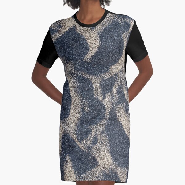 Texture, sand, 3d, design, sandy, surface Graphic T-Shirt Dress