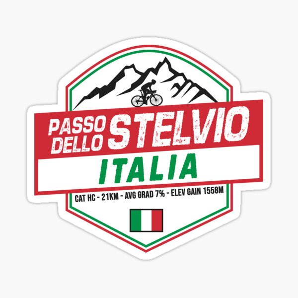 Item preview, Passo Dello Stelvio Cycling Italy designed and sold by Jack Curtis.
