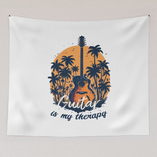 Item preview, Guitar Is My Therapy designed and sold by youneszahrane.