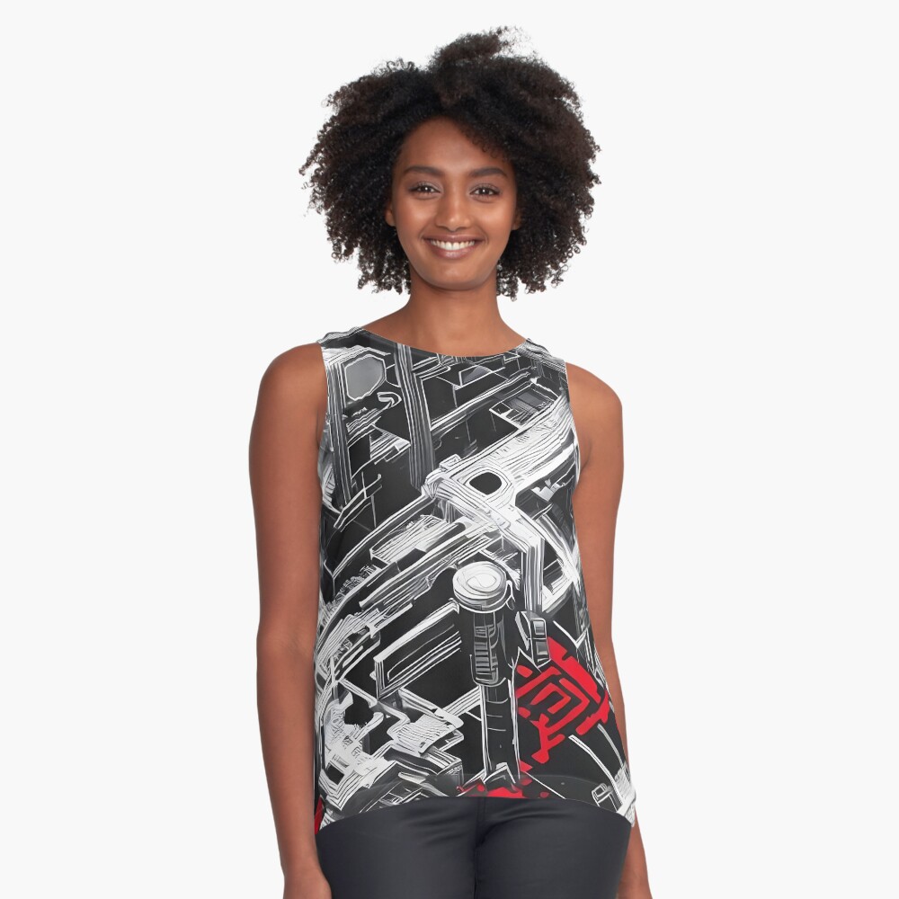 Item preview, Sleeveless Top designed and sold by StudioDestruct.