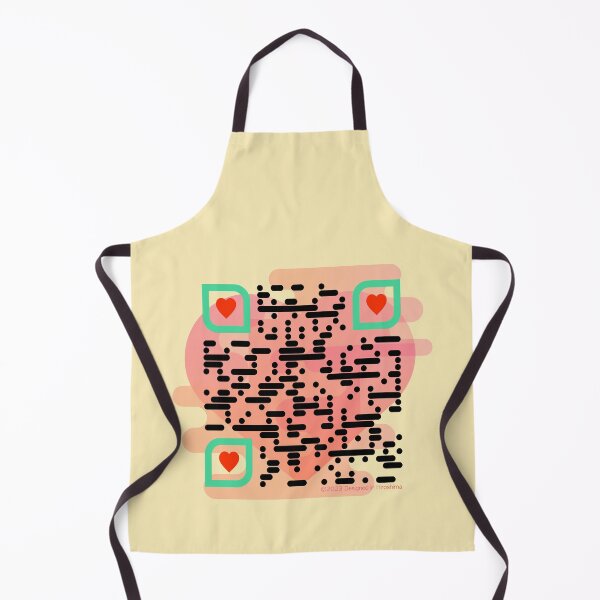 Item preview, QR I Love You: Hebrew designed and sold by kanjidesign.