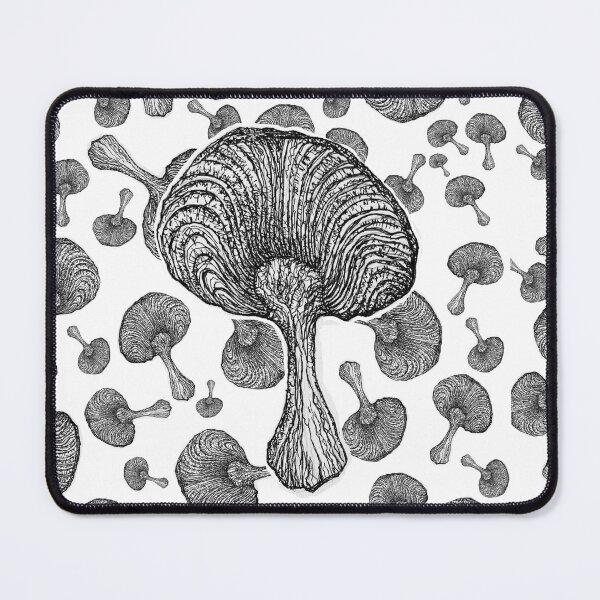 Item preview, Mushroom Ink Drawing  designed and sold by Jaraart.