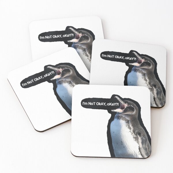 Item preview, Galapagos Penguin is not okay, okay?  designed and sold by SBPenguins.