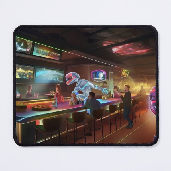 Item preview, Future Sports Bar - You're gonna get SO drunk! designed and sold by shakespeare1212.