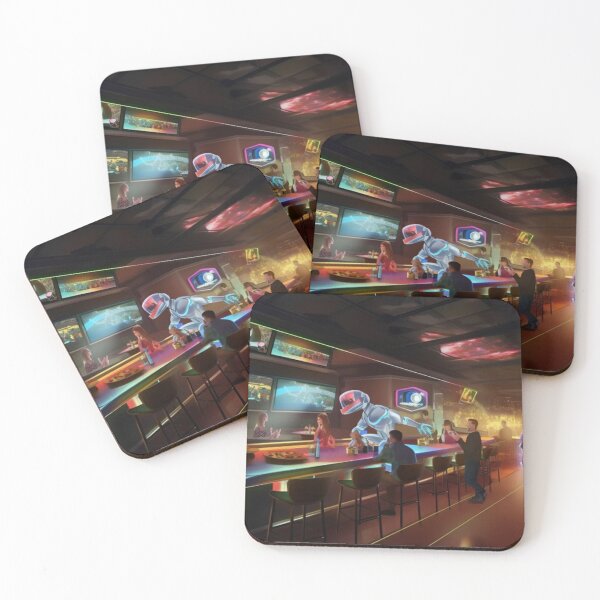 Item preview, Future Sports Bar - You're gonna get SO drunk! designed and sold by shakespeare1212.