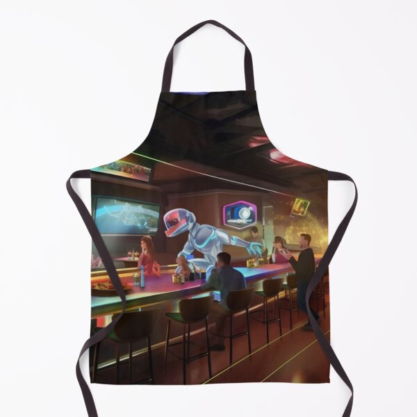 Item preview, Future Sports Bar - You're gonna get SO drunk! designed and sold by shakespeare1212.