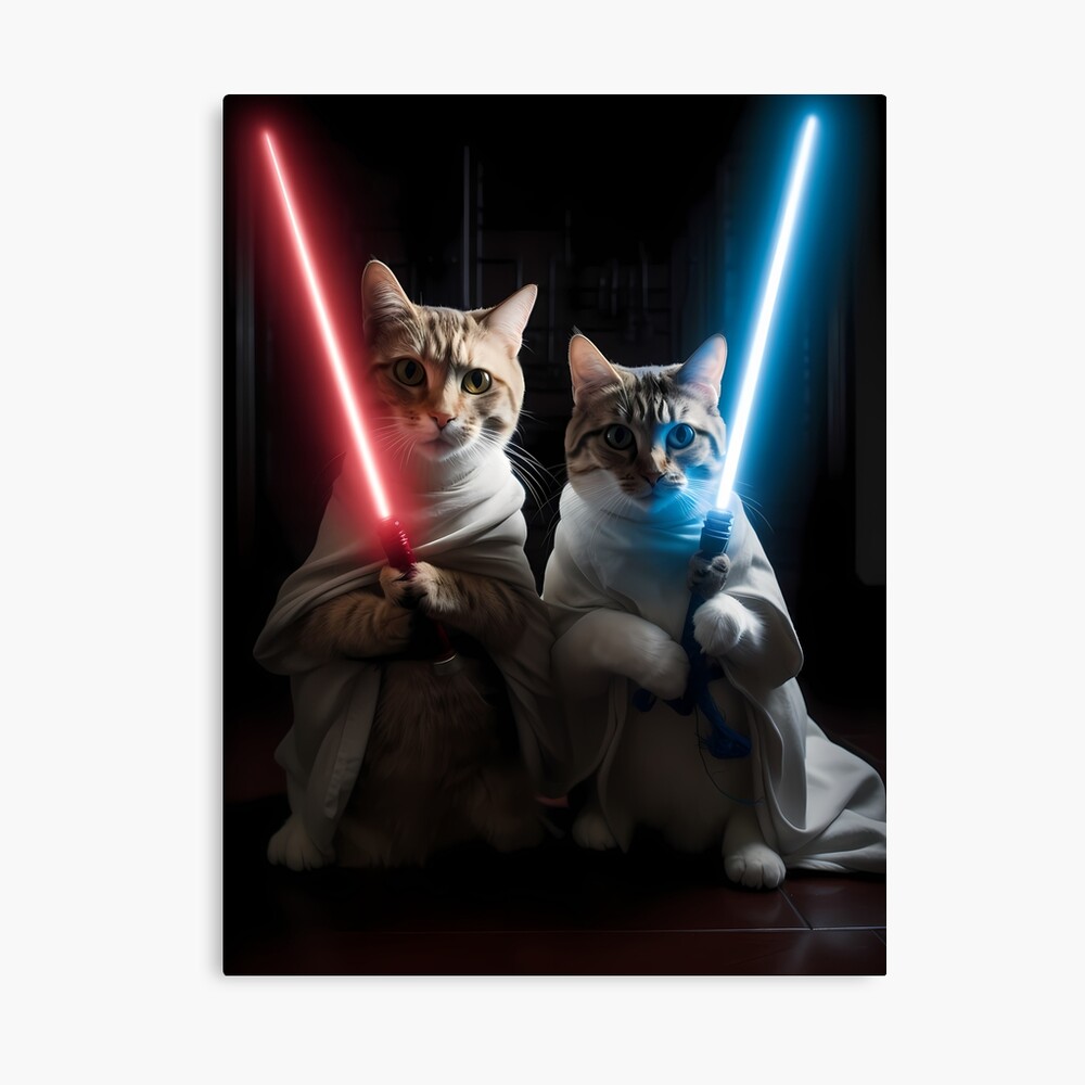 Cats with Lightsabers