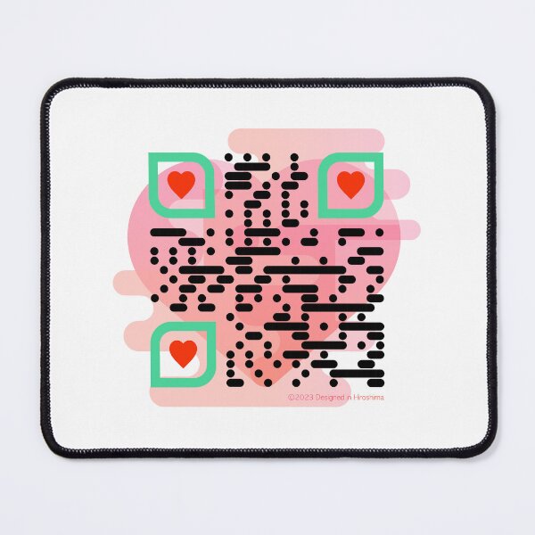 Artikelvorschau, QR I Love You: Danish entworfen und verkauft von kanjidesign.