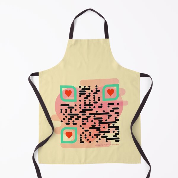 Artikelvorschau, QR I Love You: Danish entworfen und verkauft von kanjidesign.