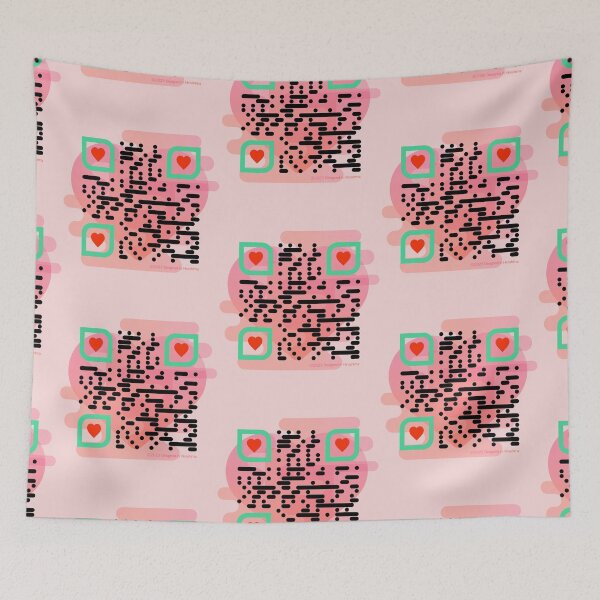 Item preview, QR I Love You: Danish designed and sold by kanjidesign.