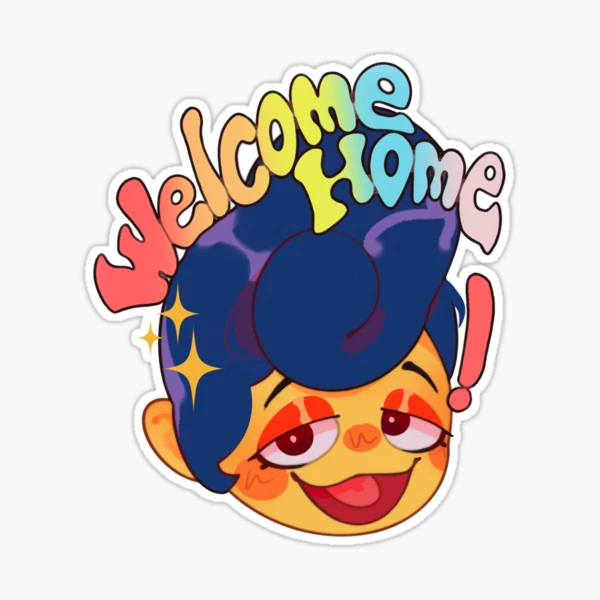 Wally welcome home  Sticker for Sale by Gummybearzz