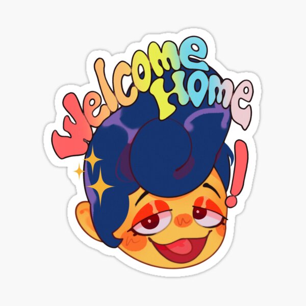 welcome home wally darling plushie - Welcome Home - Sticker