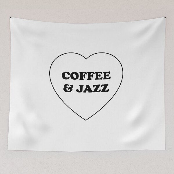 Item preview, COFFEE AND JAZZ -  heart musicians  designed and sold by Inspirationmotivation.