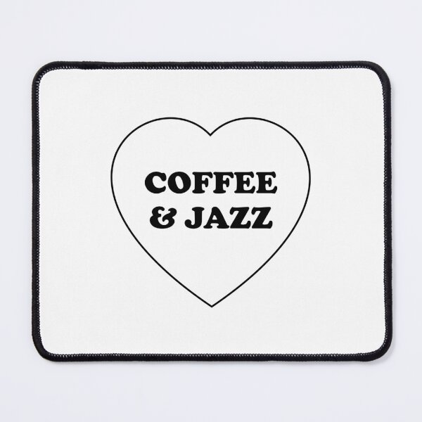 Item preview, COFFEE AND JAZZ - heart musicians designed and sold by Inspirationmotivation.