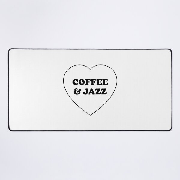Item preview, COFFEE AND JAZZ - heart musicians designed and sold by Inspirationmotivation.