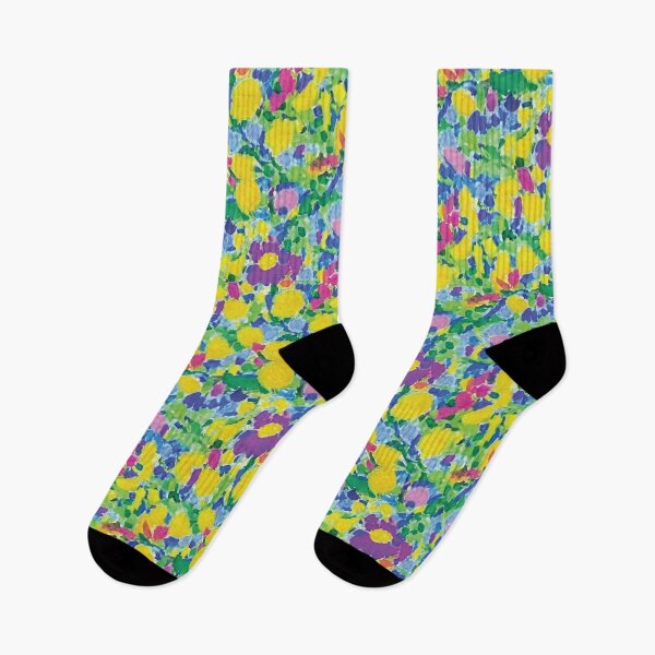 Item preview, Impressionist Wild Flowers Pattern designed and sold by hellcom.
