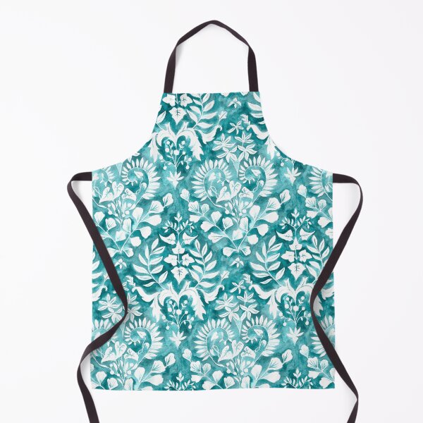 Item preview, Negative Space Botanical Watercolor - Turquoise designed and sold by TigaTiga.
