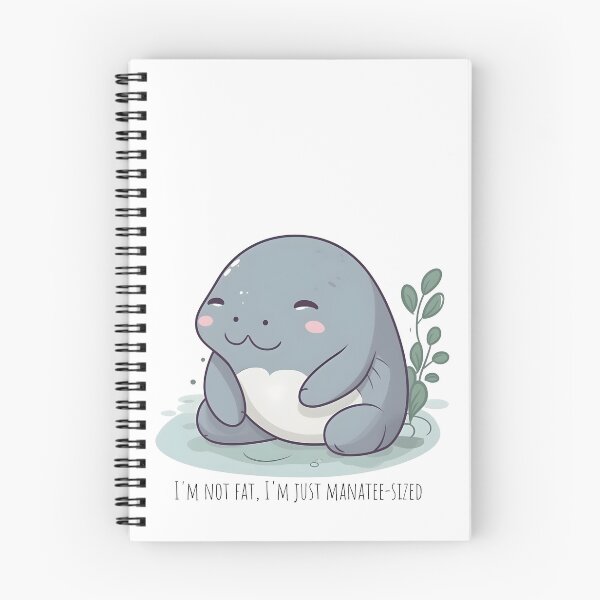 Artikelvorschau, I'm not fat I'm Just Manatee Sized entworfen und verkauft von SceneInADream.