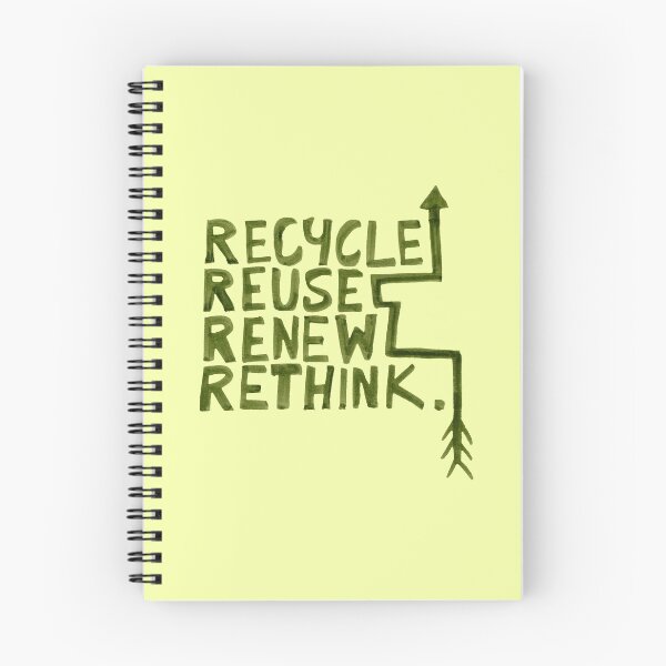 Item preview, recycle reuse renew rethink designed and sold by ZoDrawsStuff.