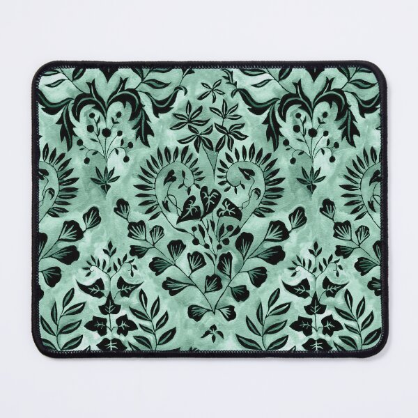 Item preview, Negative Space Botanical Watercolor - Goth Green designed and sold by TigaTiga.