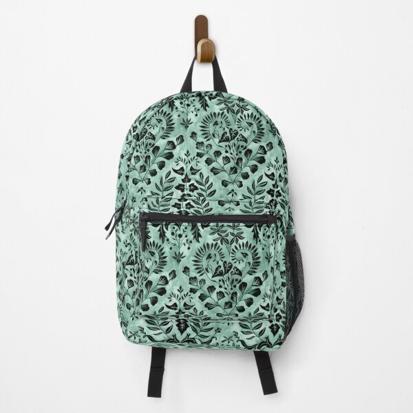 Item preview, Negative Space Botanical Watercolor - Goth Green designed and sold by TigaTiga.