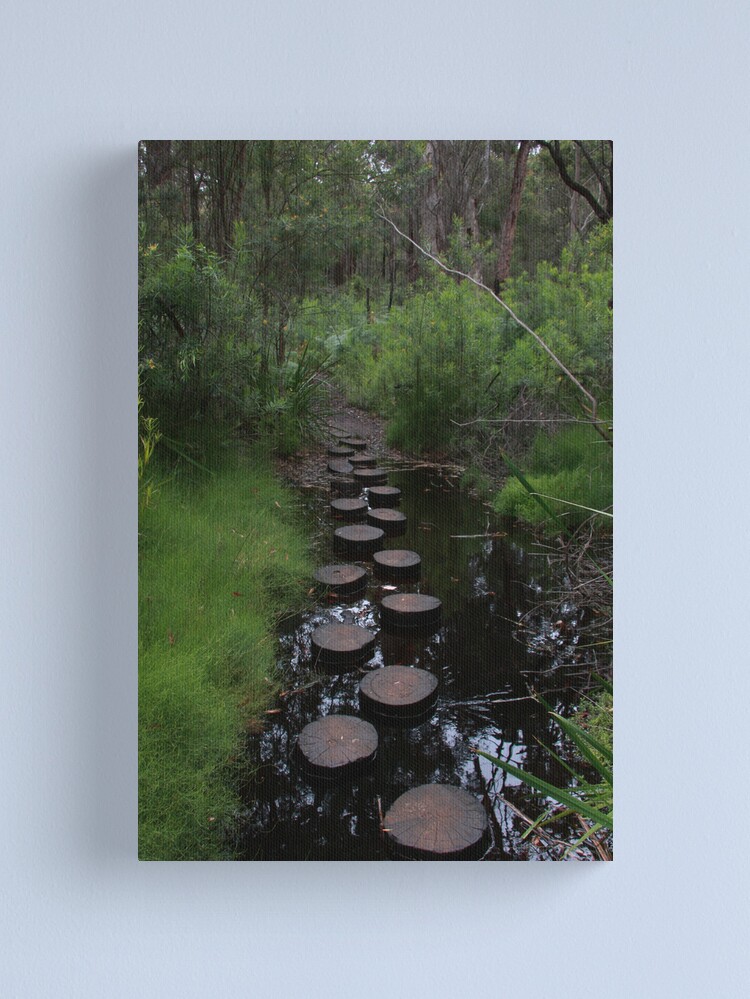 Alternate view of Stream crossing Canvas Print