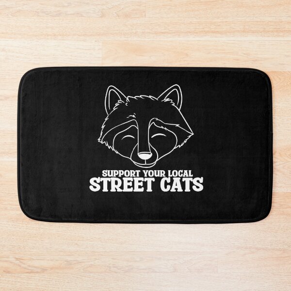 Item preview, Support Your Local Street Cats Raccoon Bear  designed and sold by Pubi.
