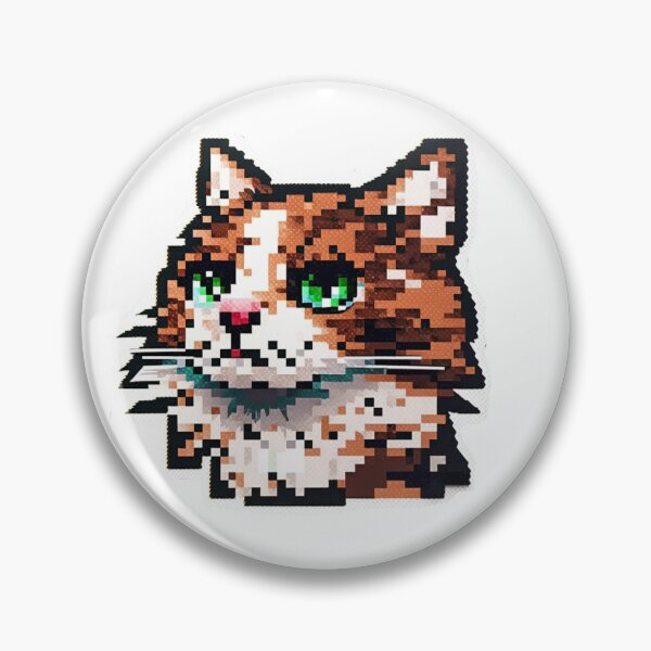 Item preview, Pixelated Cat  designed and sold by HelArt.