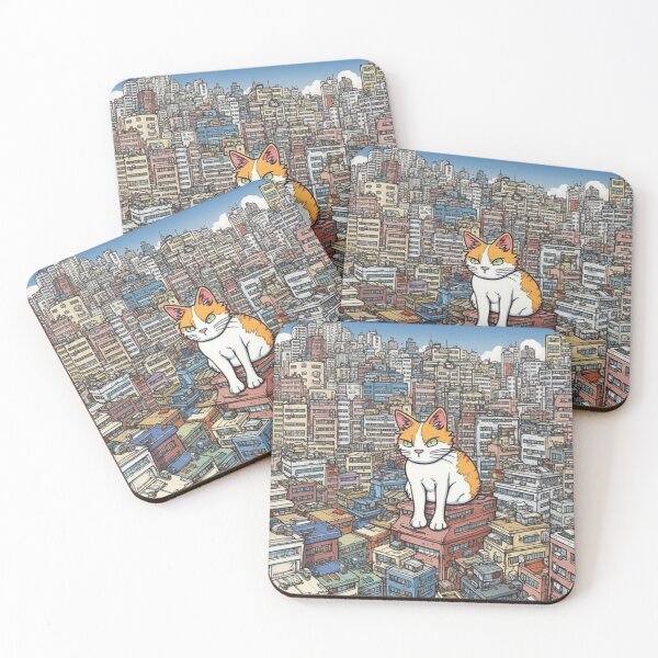Item preview, Cat in the city designed and sold by Leo Hipp.