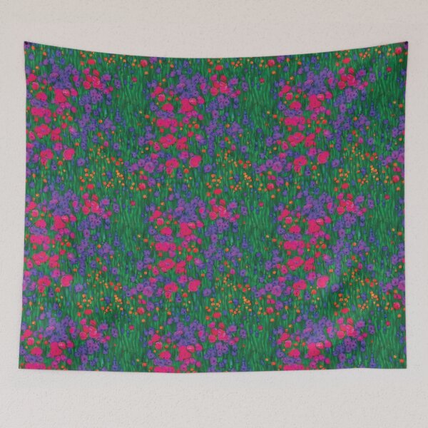 Item preview, Garden In Bloom Impressionist Pattern designed and sold by hellcom.