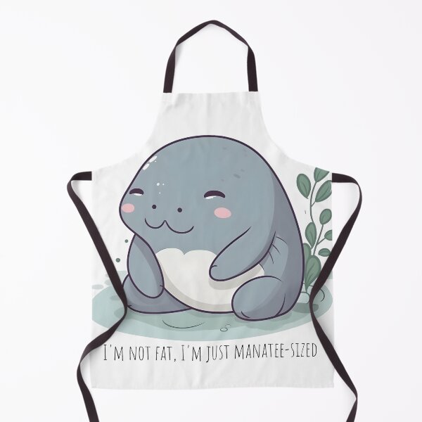 Item preview, I'm not fat I'm Just Manatee Sized designed and sold by SceneInADream.