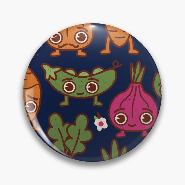 Item preview, Root Vegetable Pattern - Cute Kawaii Veg Variety designed and sold by WeirdPunderful.