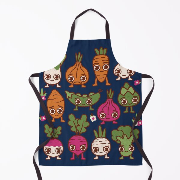 Item preview, Root Vegetable Pattern - Cute Kawaii Veg Variety designed and sold by WeirdPunderful.