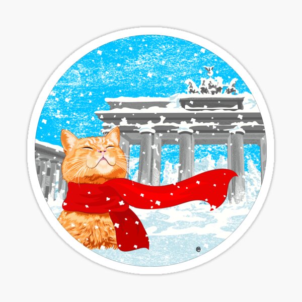 Artikel-Vorschau von Weihnachtskatze (getigert), designt und verkauft von Vectorland.