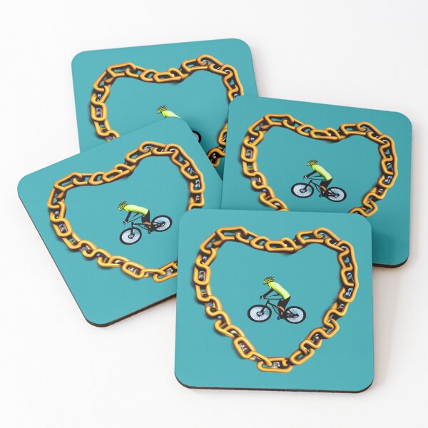 Item preview, Bike Chain Heart designed and sold by Digiheart.
